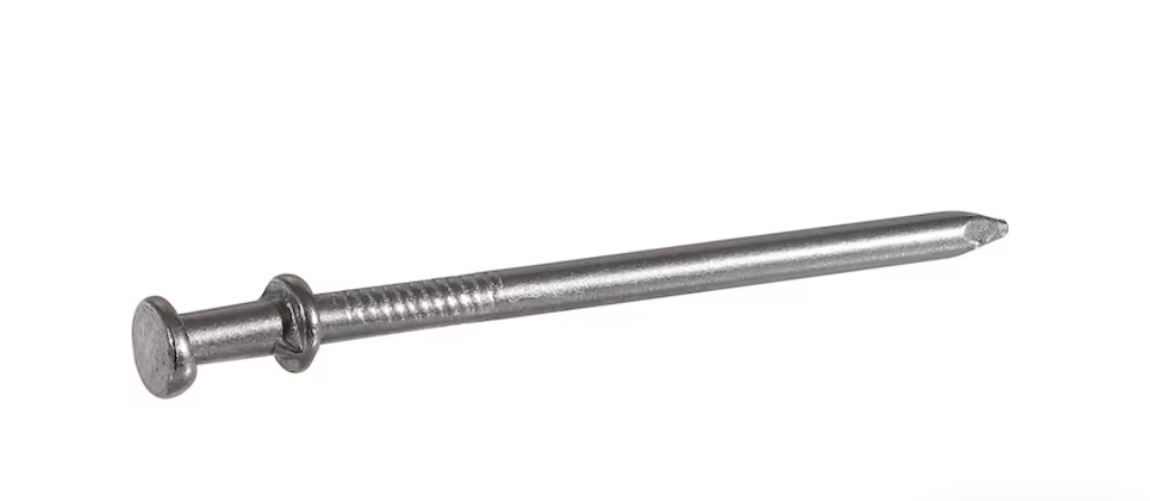 8D 2-1/4" Bright Duplex Nail